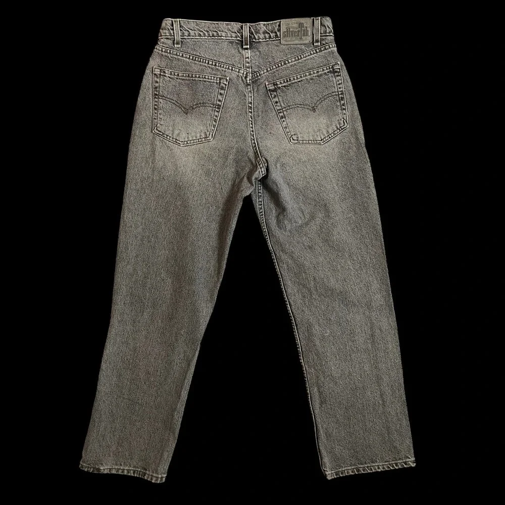 Levi's Vintage‎ SilverTab Gray Denim Jeans Mens 33x30 Fits 32X30 Made In USA Y2K